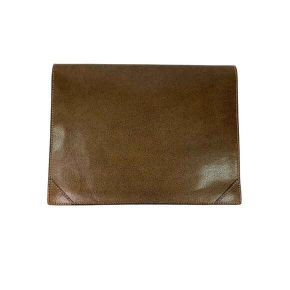 Vintage 70's Gucci Brown Locking Portfolio - Picture 3 of 12
